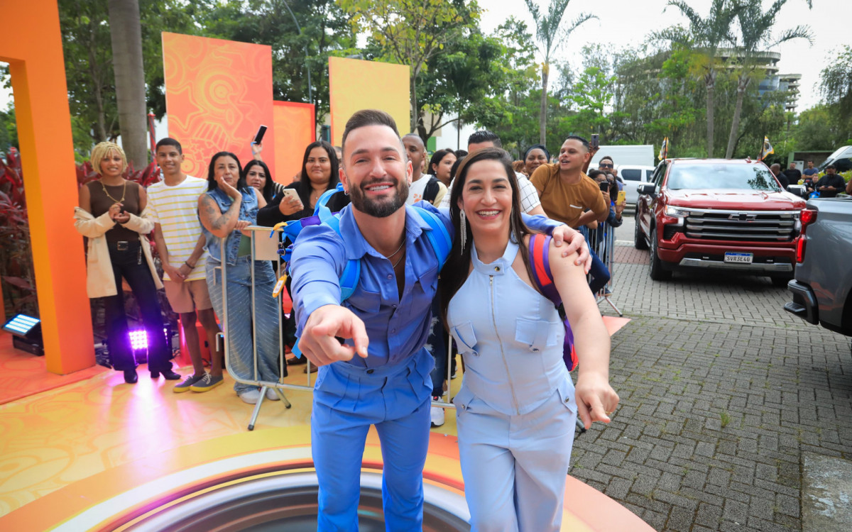 Os irmãos Diogo e Daniele Hypólito - Victor Chapetta/ Agnews