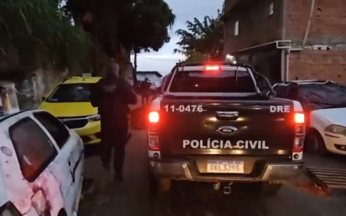 Policiais civis realizam mais uma etapa da Operação Torniquete nesta segunda-feira