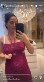 Graciele Lacerda comenta sobre as dificuldades de caber nas roupas depois de dar à luz: 'Está difícil' 