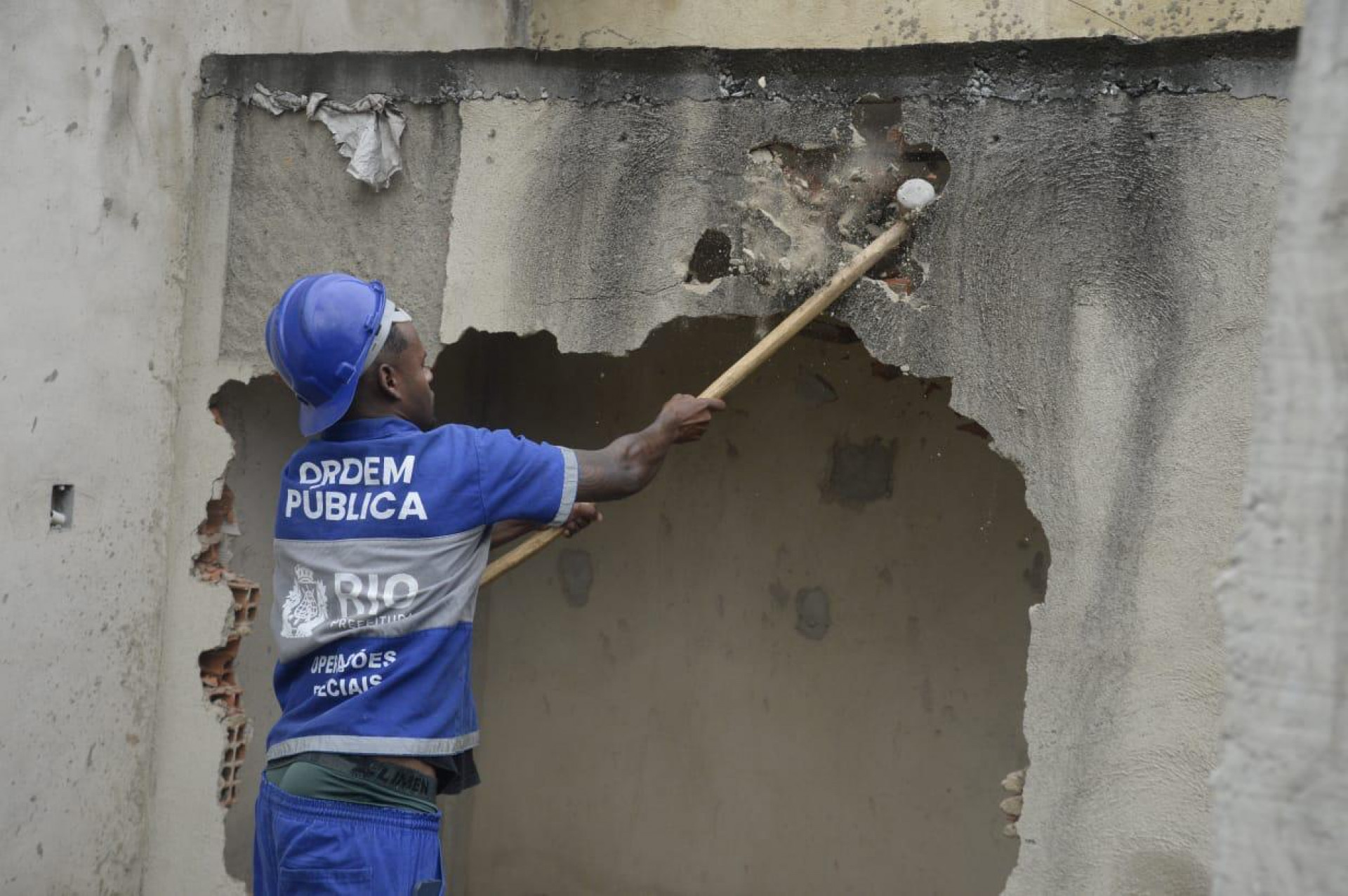 Obras foram realizadas nesta segunda-feira (13) - Fábio Costa / Seop 
