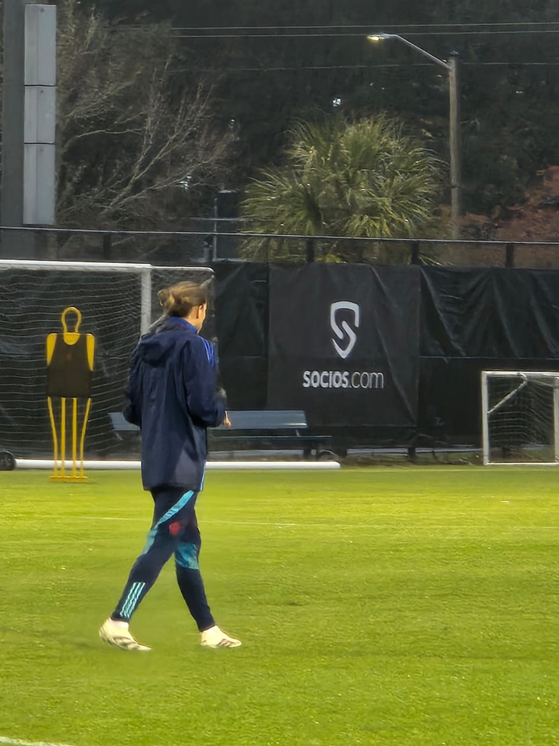 Treino do Flamengo nos Estados Unidos - Gustavo Henrique Dando Choque