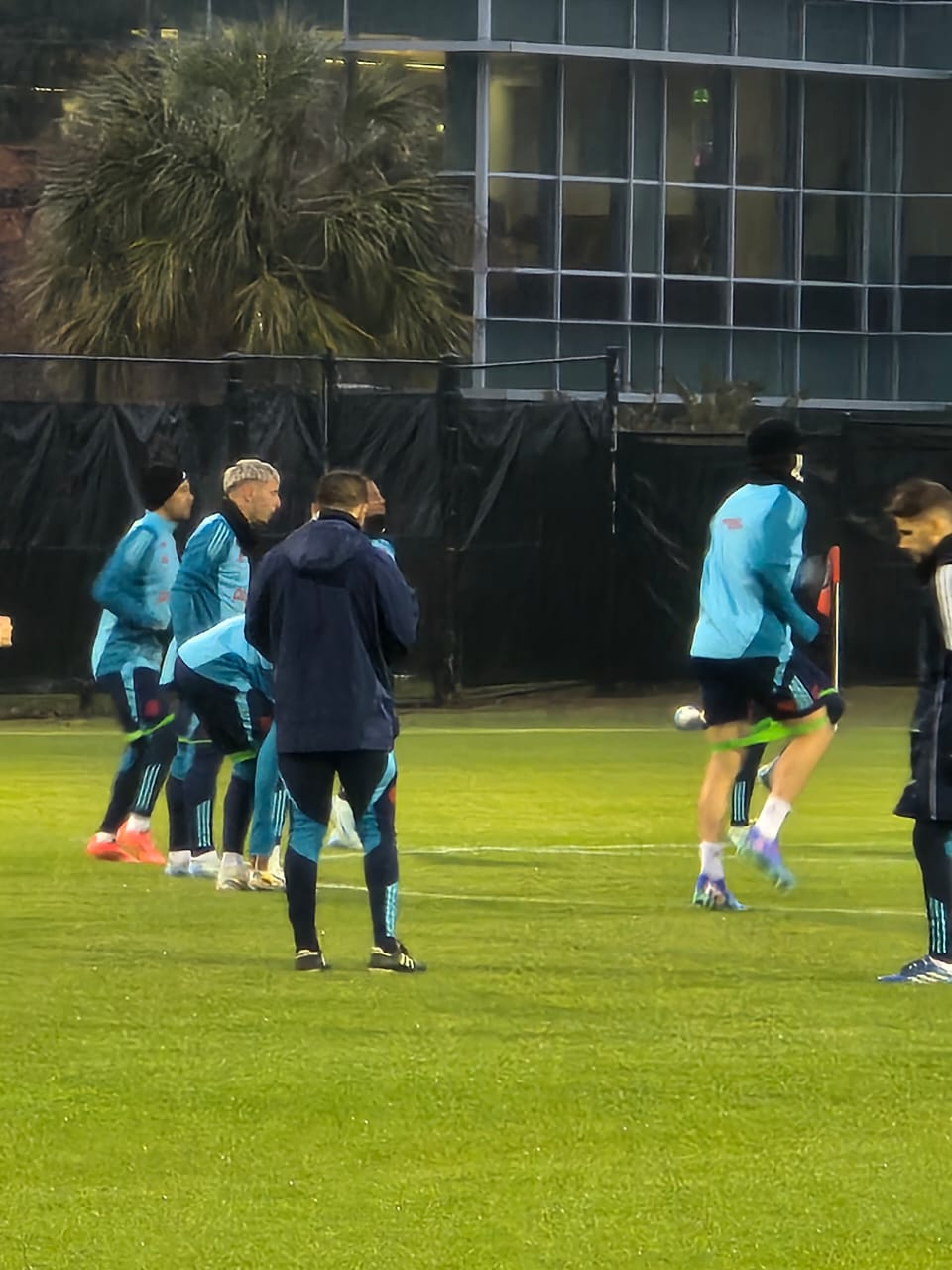 Treino do Flamengo nos Estados Unidos - Gustavo Henrique Dando Choque