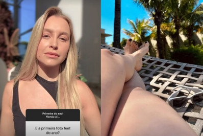 Carla Diaz se diverte com interesse dos seguidores por seus pés