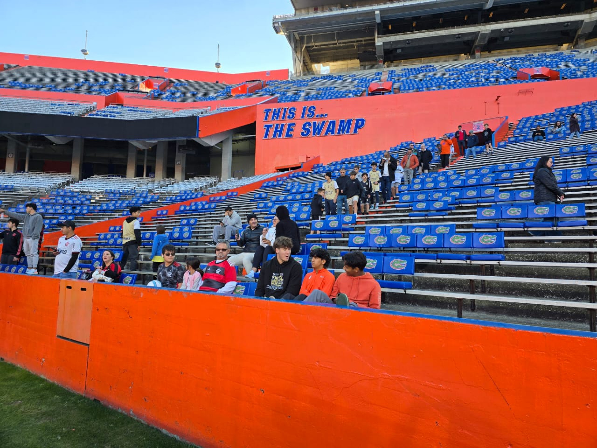 Flamengo fez treino aberto para a torcida nos Estados Unidos - Gustavo Henrique Dando Choque