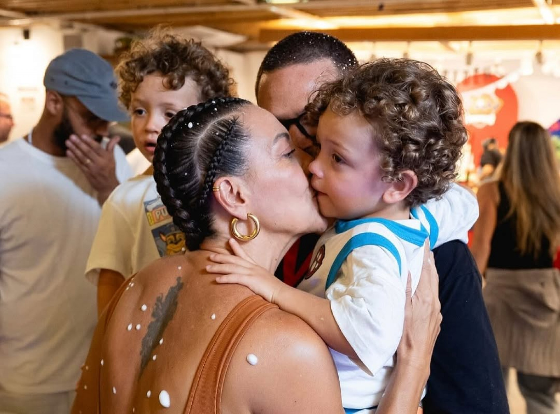 Fabiula Nascimento e Emilio Dantas comemoram o aniversário dos filhos - Reprodução/Instagram