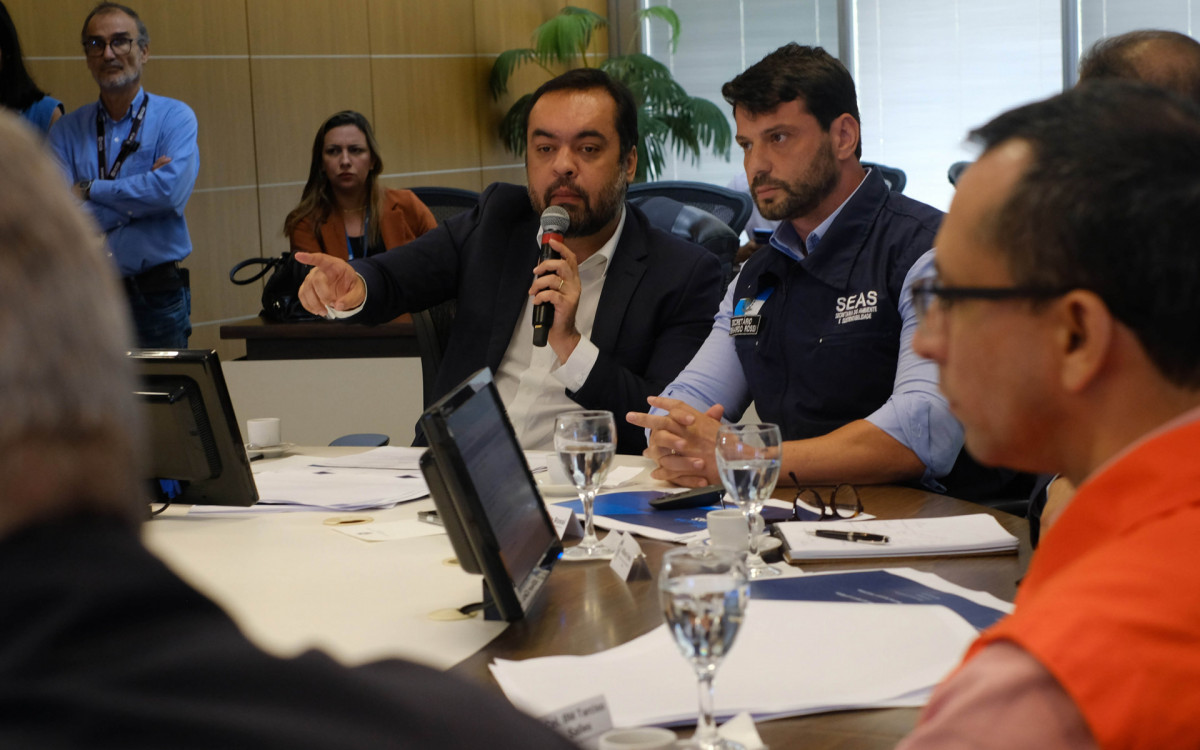 Governo do estado faz apresentação do plano de contingência para chuvas 2025, nesta quarta-feira (15).