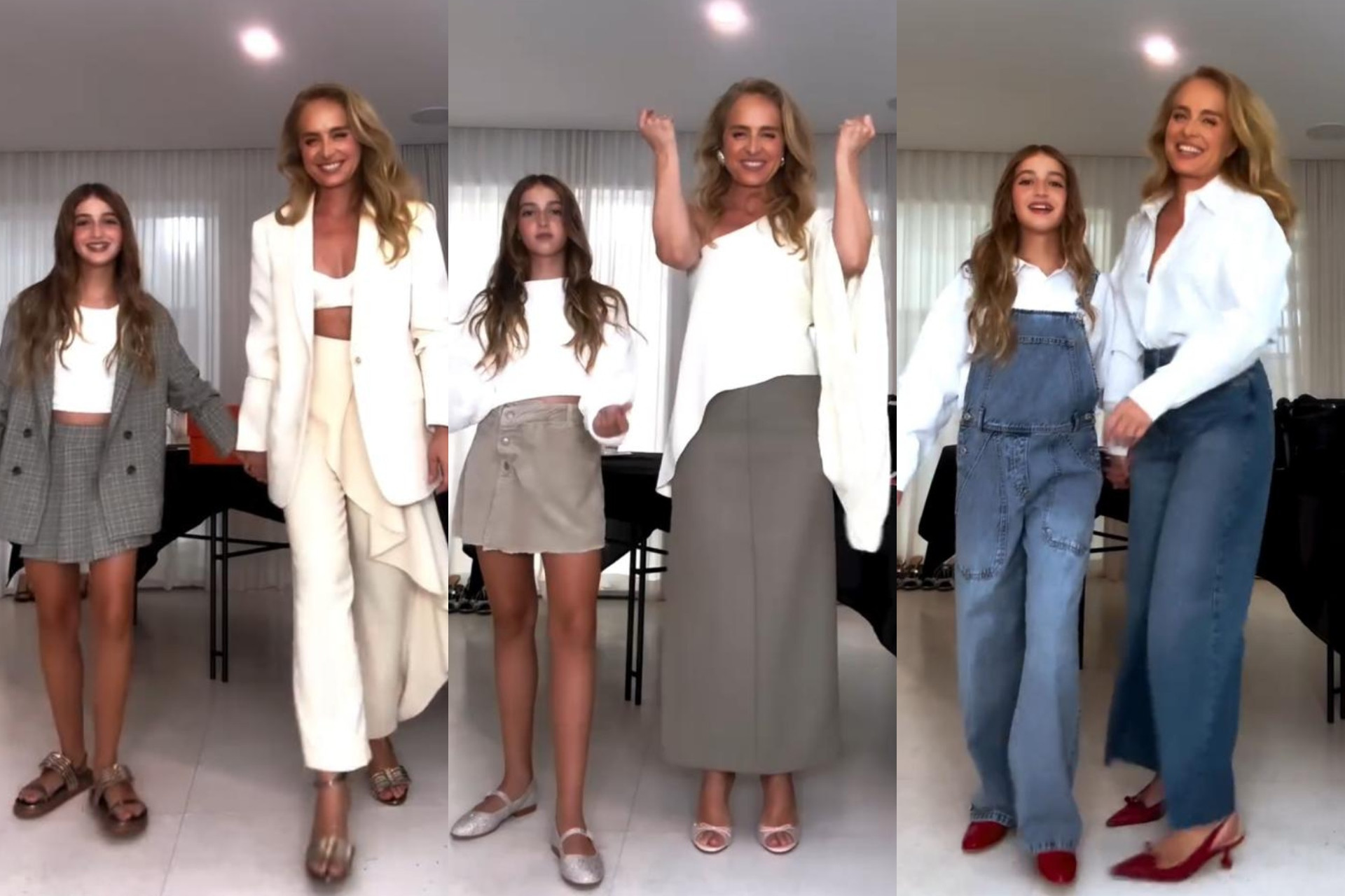 Angélica combina looks com a filha caçula, Eva - Reprodução / Instagram 