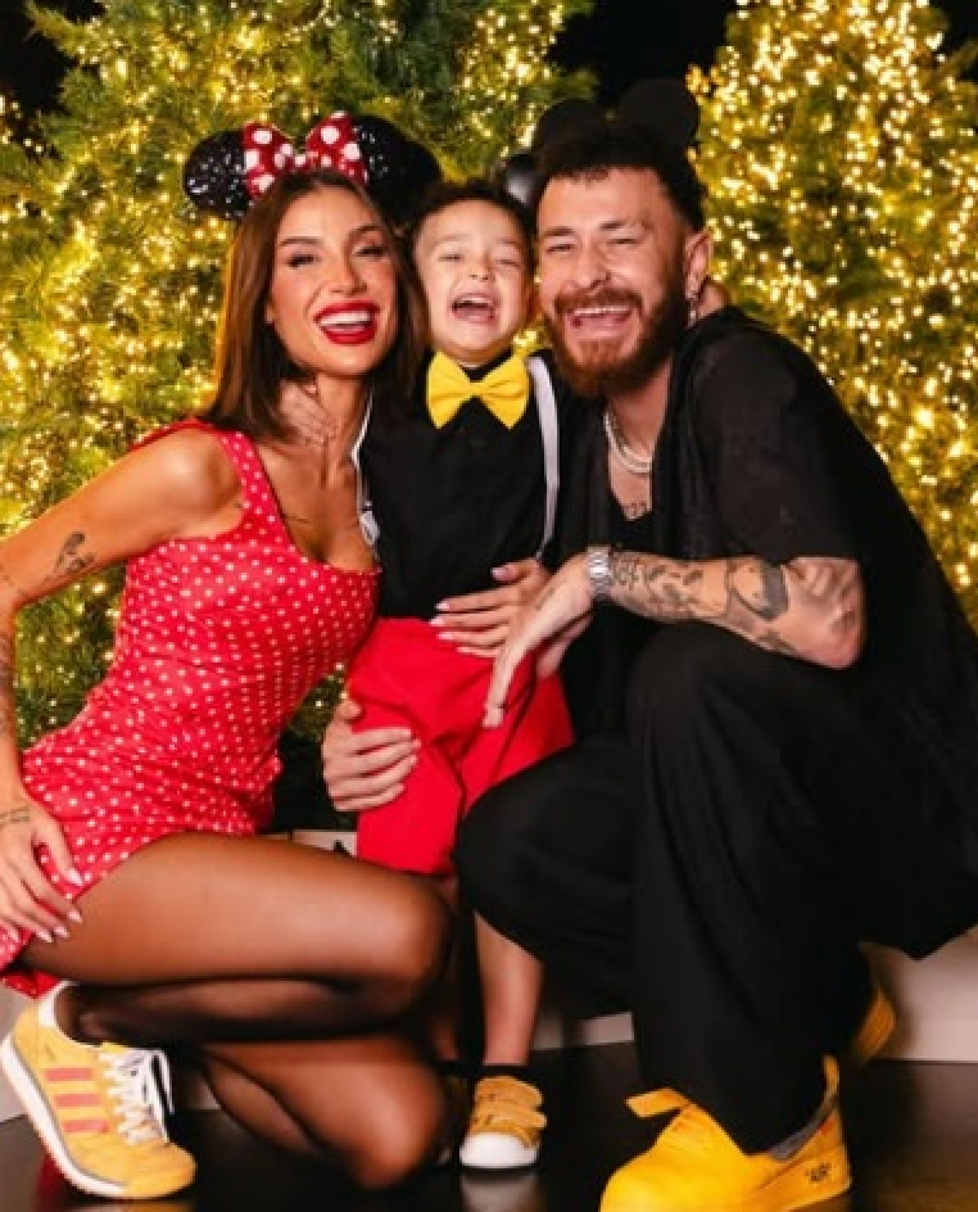 Bianca Andrade e Fred Bruno com o filho Cris  - Reprodução/Instagram