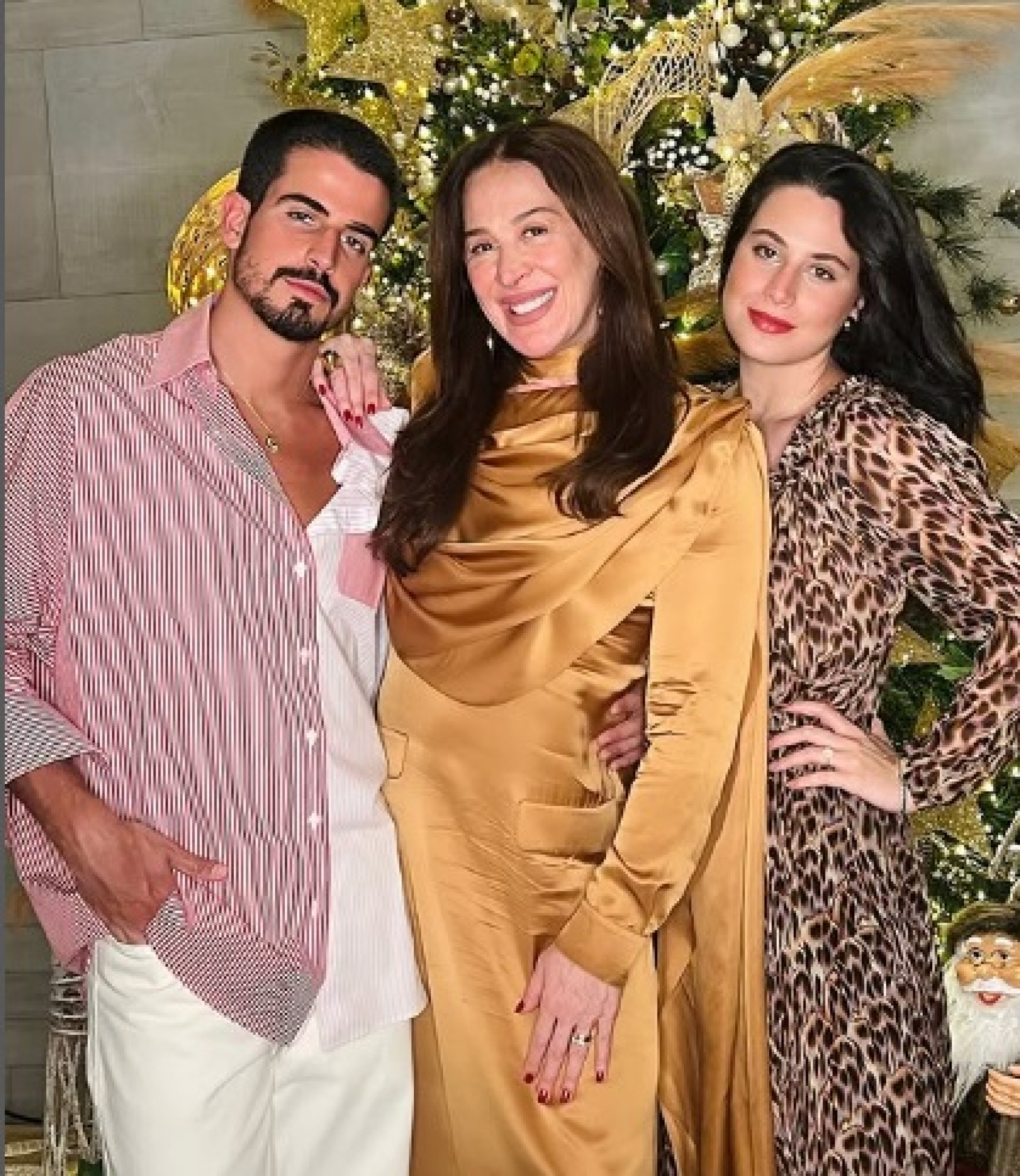 Enzo Celulari, Claudia Raia e Sophia  - Reprodução/Instagram