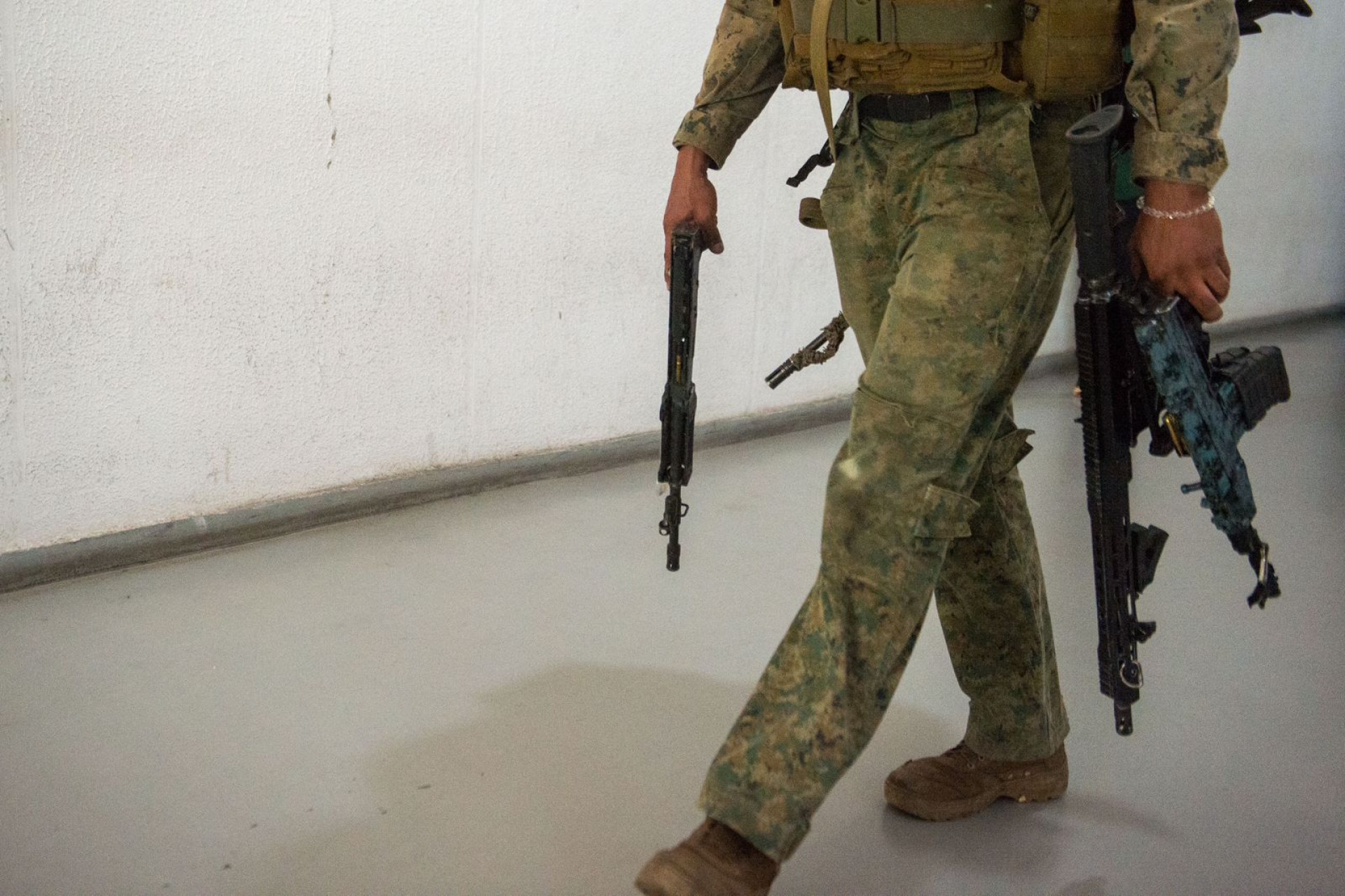 Material apreendido durante megaoperação no Complexo do Alemão - Armando Paiva/Agência O DIA