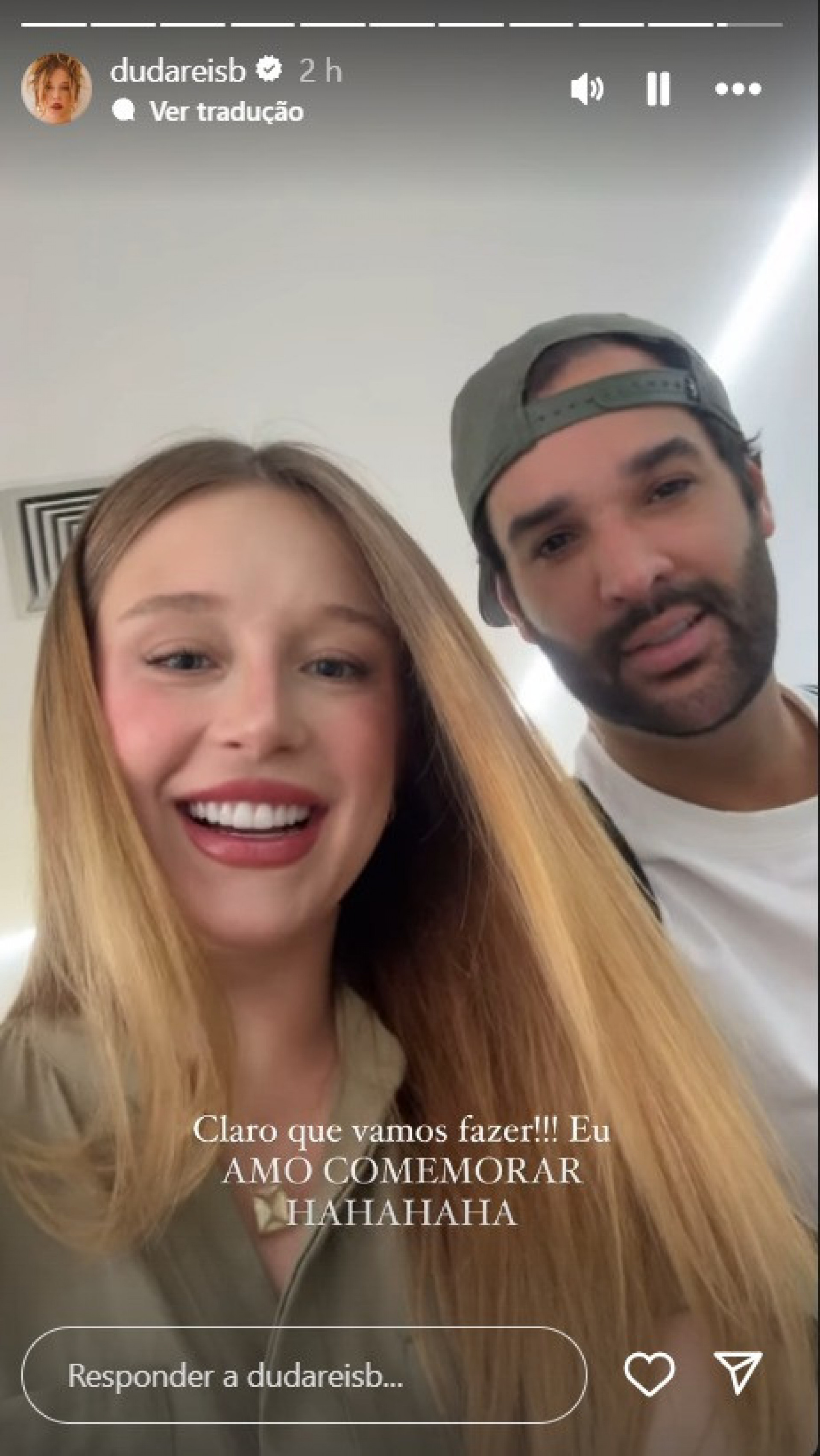 Duda Reis revela que far&aacute; mesvers&aacute;rios para a filha - Reprodu&ccedil;&atilde;o Instagram