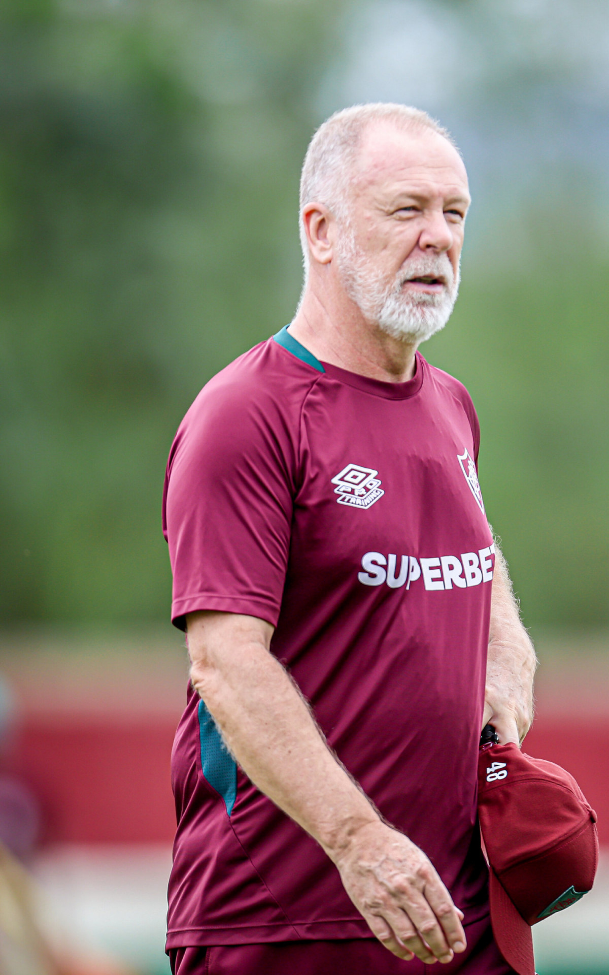 Mano Menezes vem trabalhando com o elenco principal do Fluminense, enquanto o time alternativo joga o Carioca - Marina Garcia / Fluminense