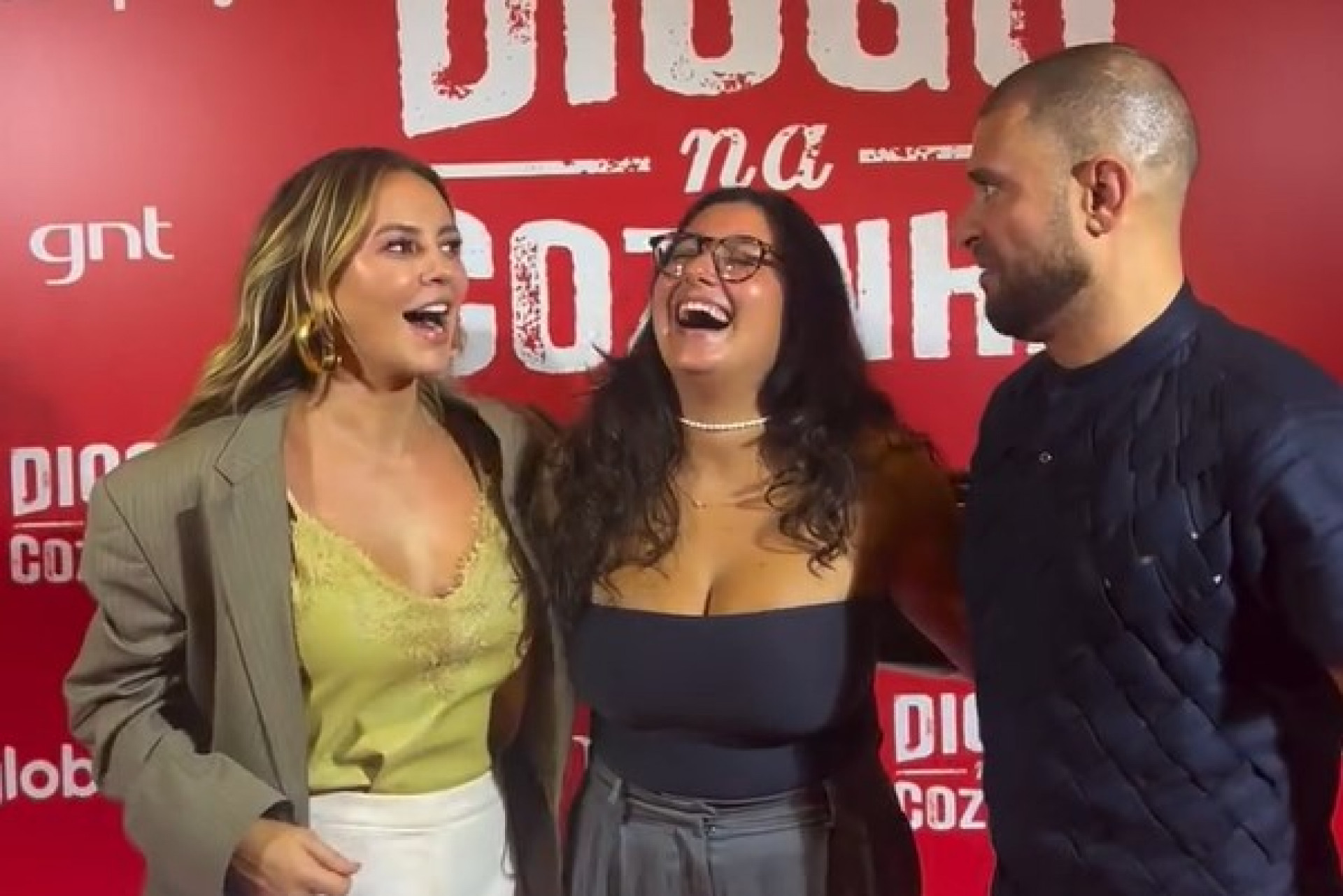 'Marmita do casal': Julia Iorio diverte a web ao mostrar encontro com Paolla Oliveira e Diogo Nogueira - Reprodução / Instagram