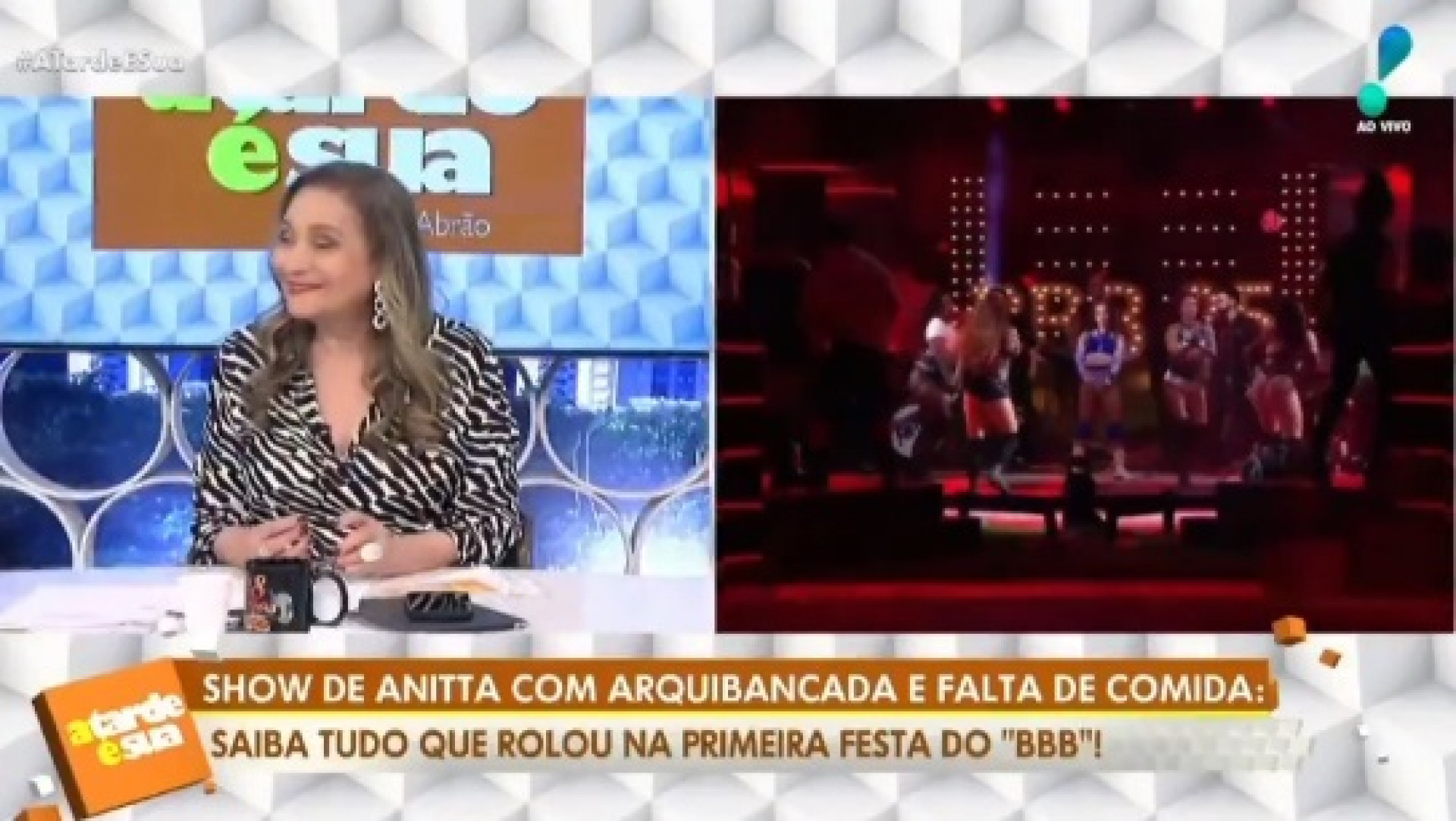 Sonia Abrão culpou Beatriz Reis por mudança nas festas do 'BBB 25' - Reprodução de Vídeo