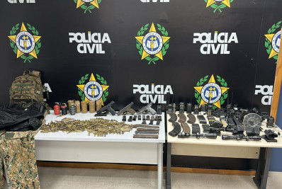 Cinco suspeitos de integrar milícia em Del Castilho são presos