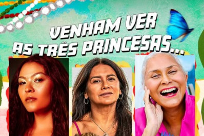 Fafá de Belém, Dira Paes e Naieme serão as três princesas turcas no desfile da Grande Rio