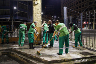 Terminais de ônibus de Petrópolis passam por mutirão de lavagem e higienização