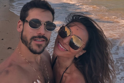 Nicolas Prattes mostra fotos de lua de mel com Sabrina Sato