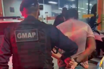 Homem é preso em flagrante por descumprir medida protetiva e agredir agentes em Itaipuaçu