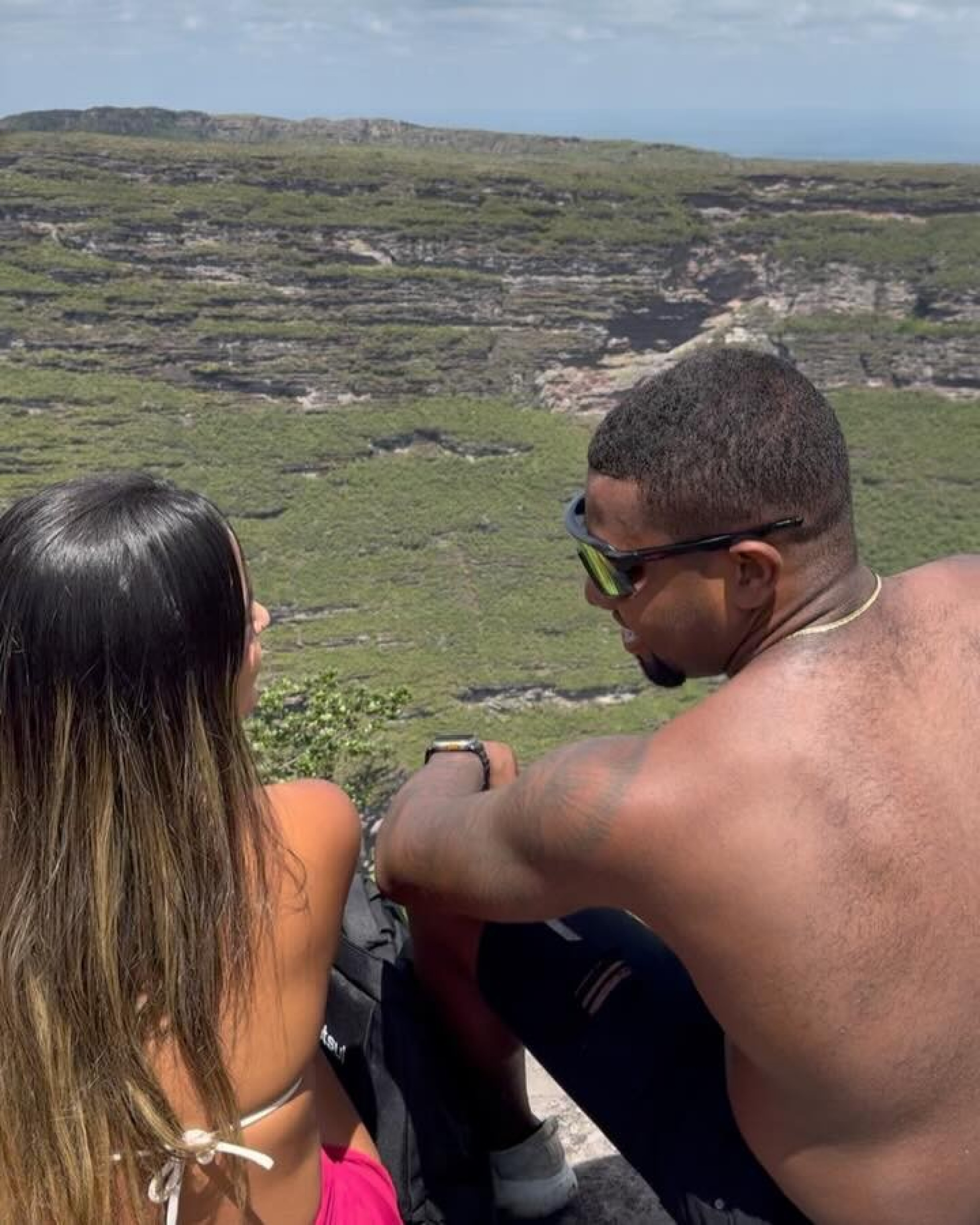 Davi Brito e Adriana Paula  - Reprodução / Instagram? 