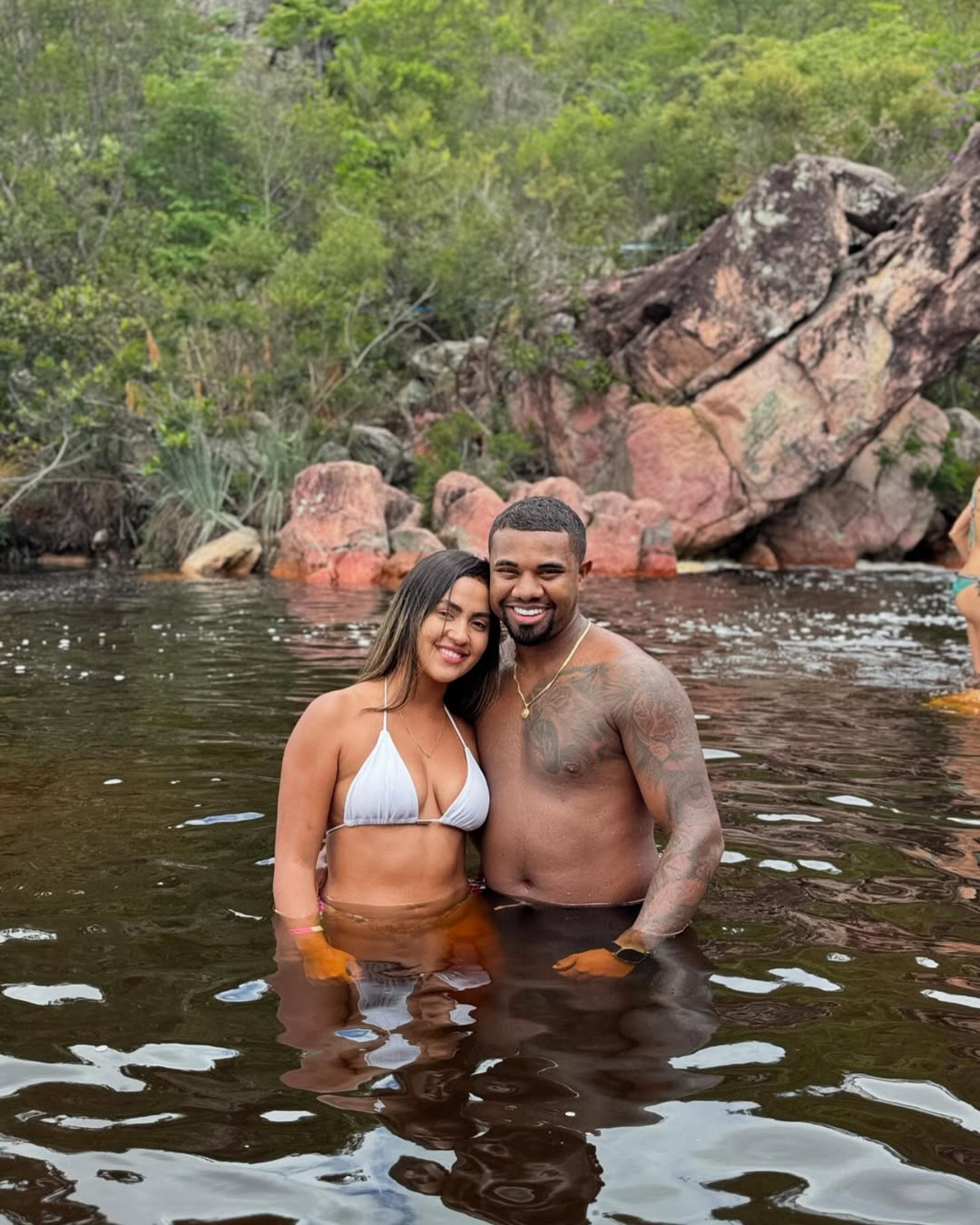 Davi Brito e Adriana Paula  - Reprodução / Instagram? 