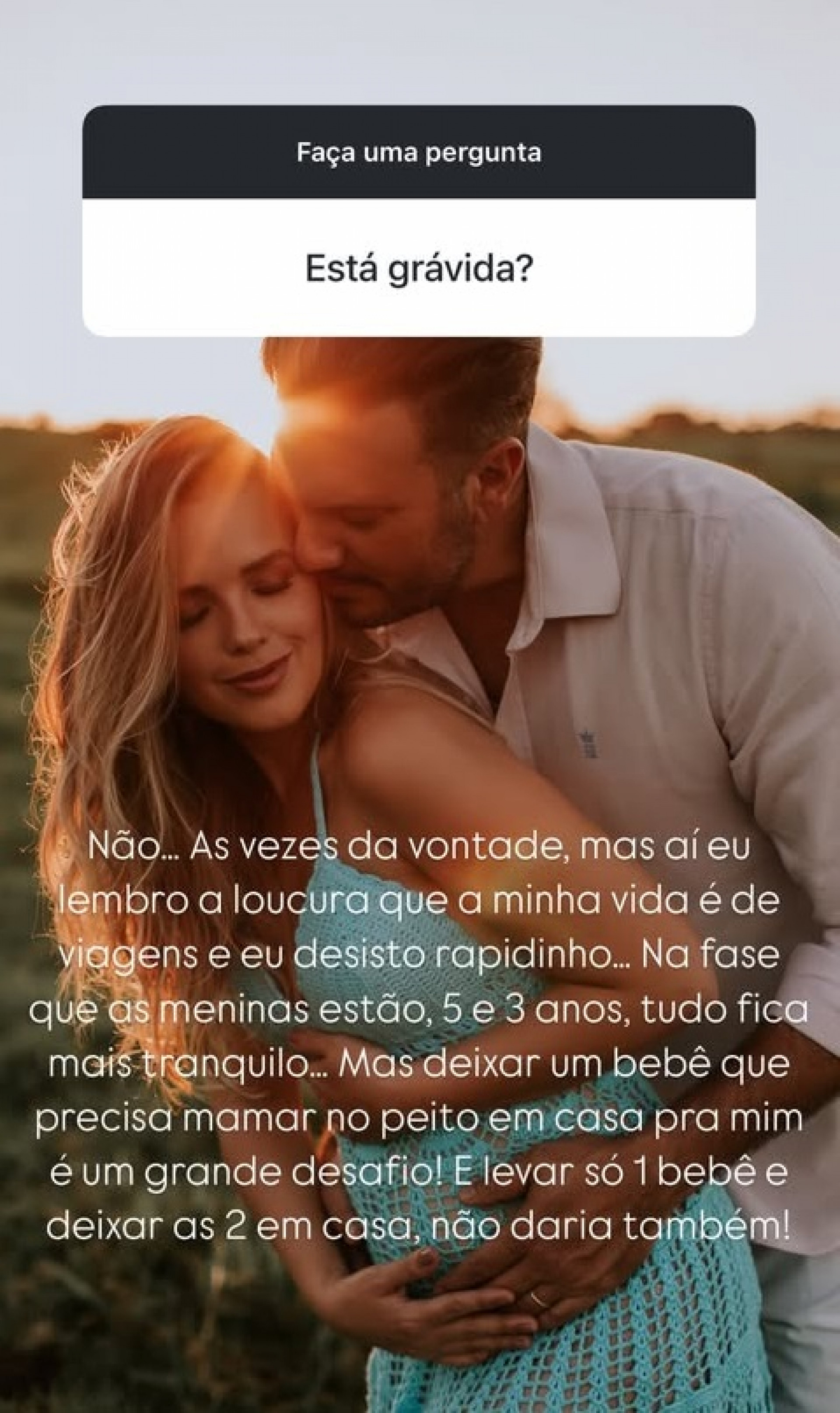 Thaeme fala sobre vontade de ter outros filhos  - Reprodução/Instagram