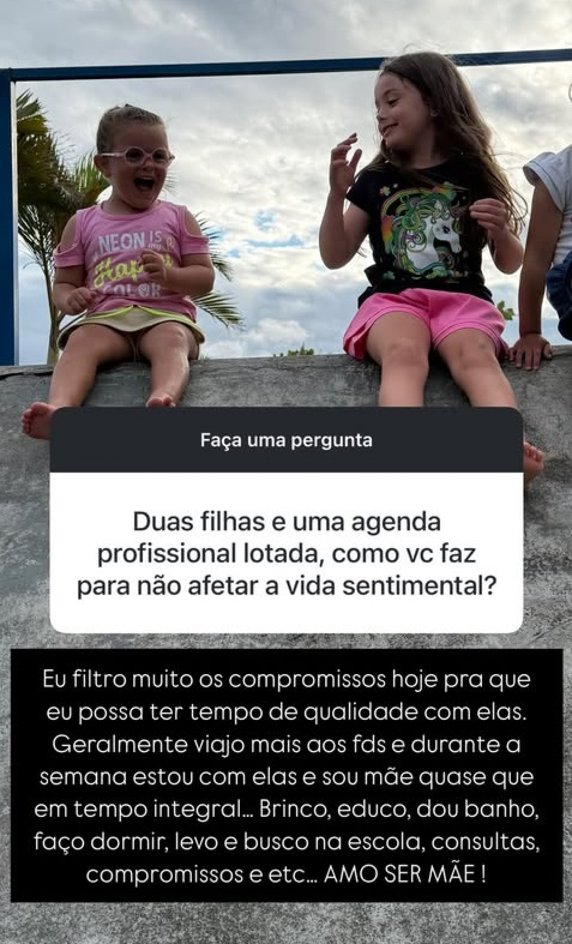 Thaeme comenta equilíbrio entre vida profissional e maternidade  - Reprodução/Instagram