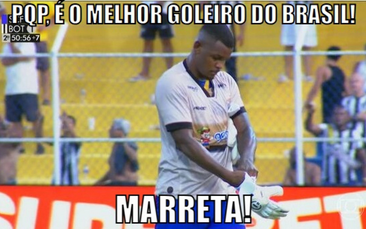 Fim de jogo \'maluco\' em Sampaio Corrêa x Botafogo rende memes