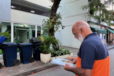 Clin intensifica fiscalização para evitar descarte de lixo fora do horário nas vias