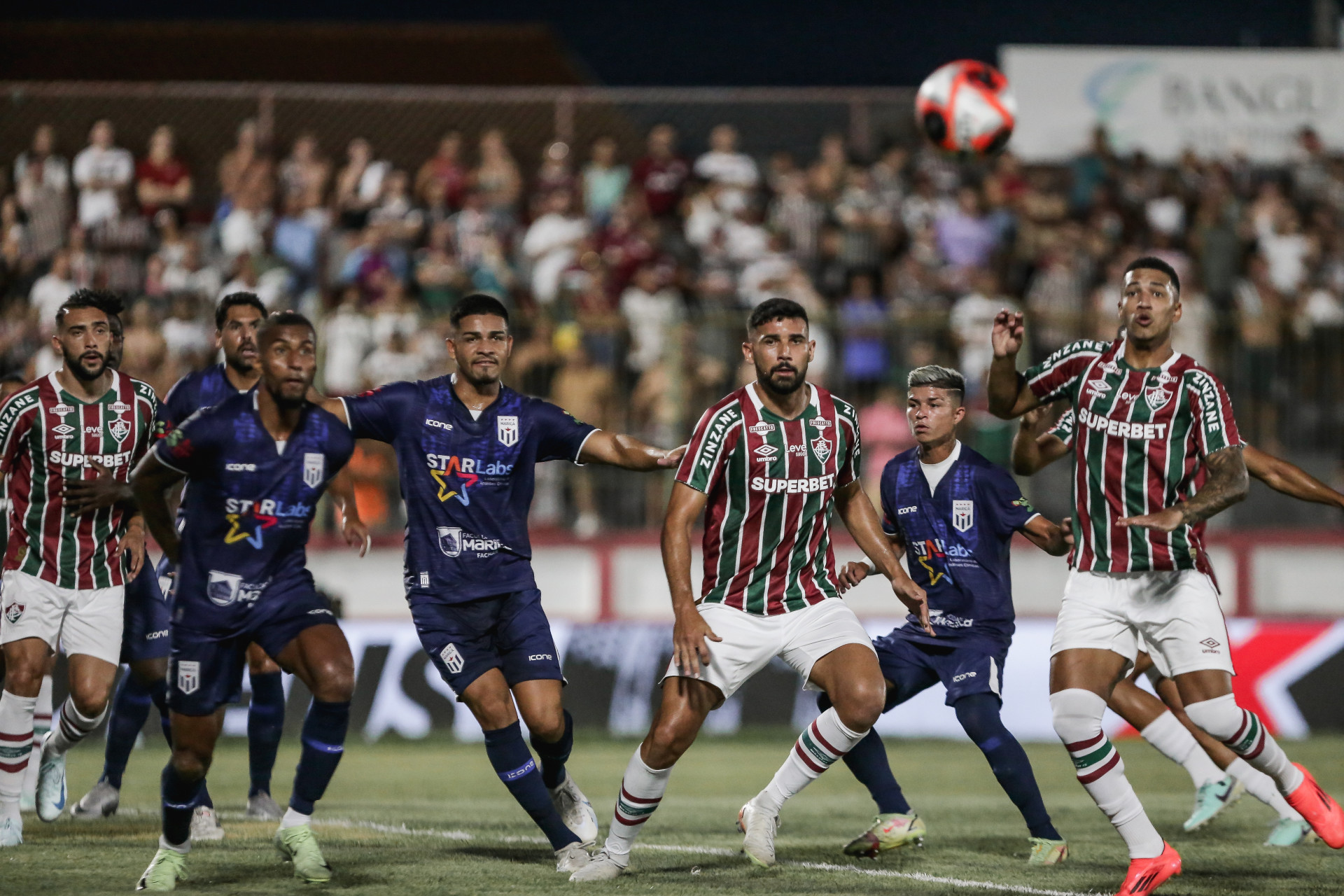 Fluminense e Maricá se enfrentaram em Moça Bonita - LUCAS MERÇON/FLUMINENSE FC