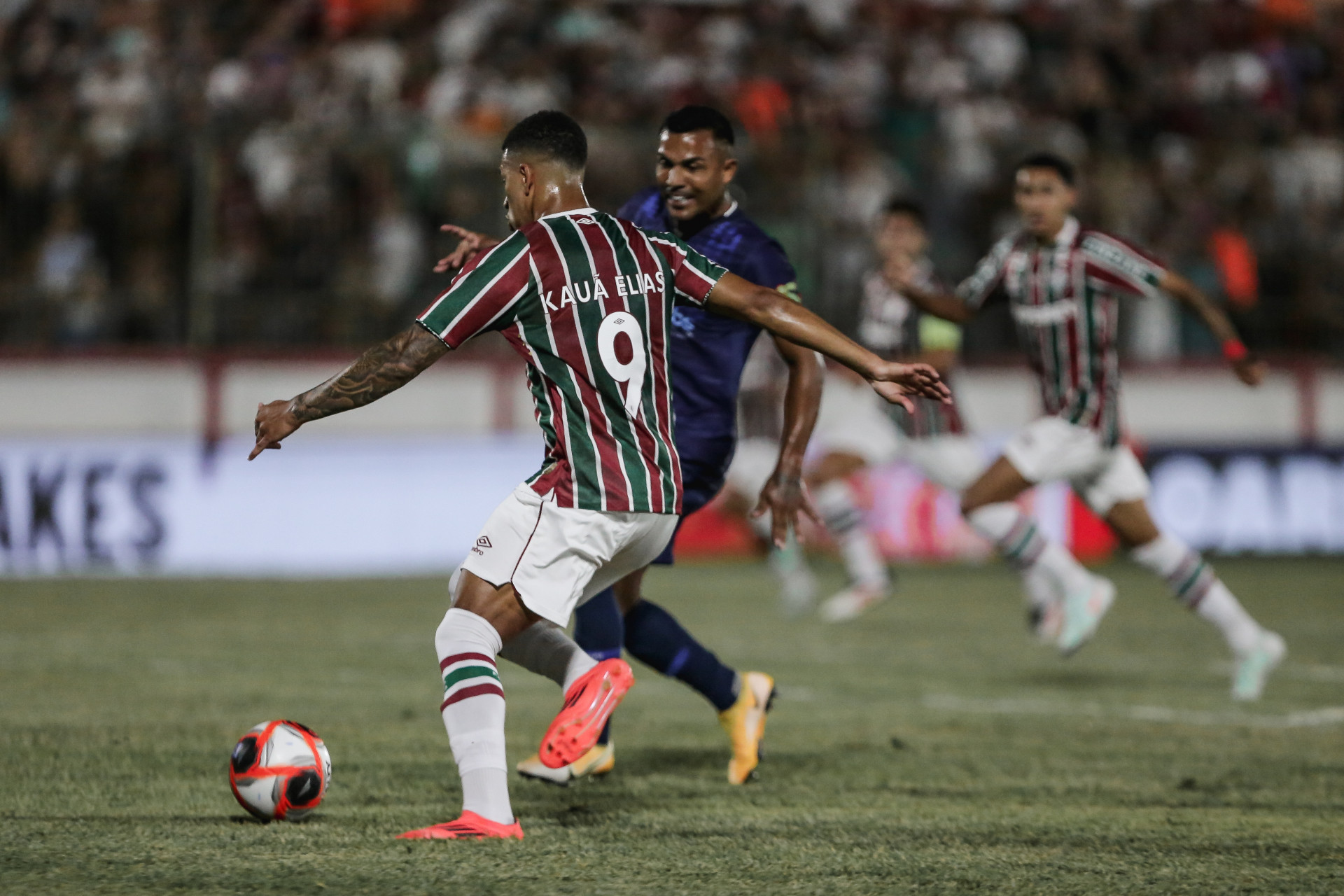 Fluminense e Maricá se enfrentaram em Moça Bonita - LUCAS MERÇON/FLUMINENSE FC