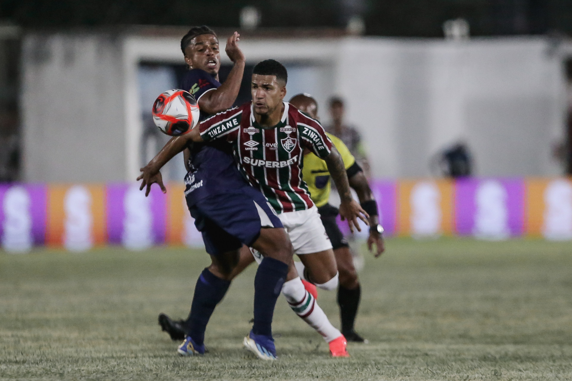 Fluminense e Maricá se enfrentaram em Moça Bonita - LUCAS MERçON/FLUMINENSE FC