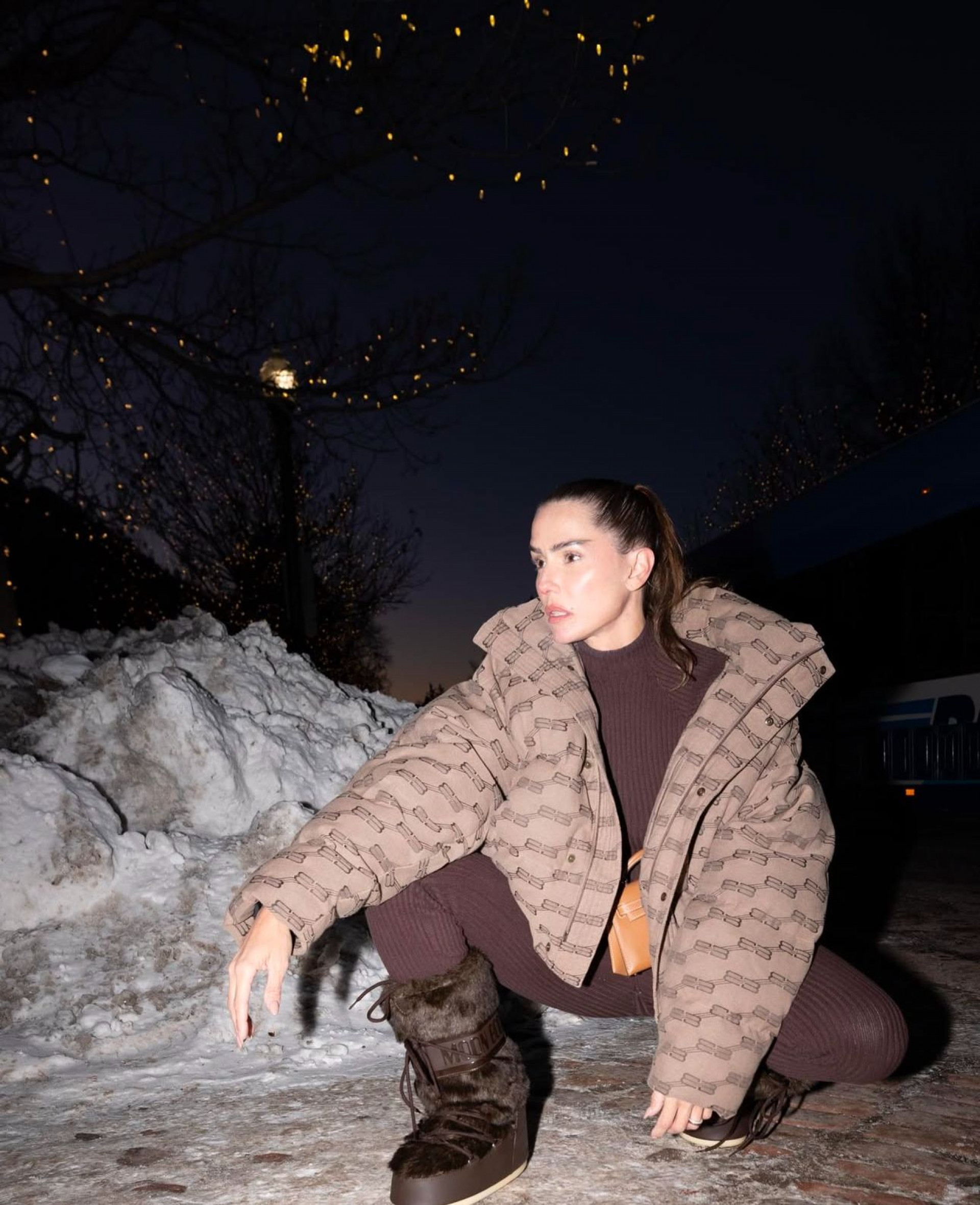 Deborah Secco exibe registros na neve - Reprodu&ccedil;&atilde;o Instagram / Igor Melo