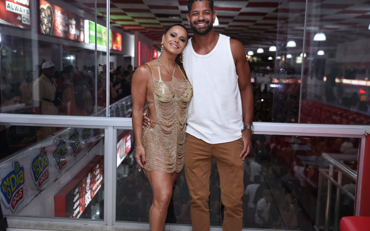 Viviane Araújo e o marido, Guilherme Militão