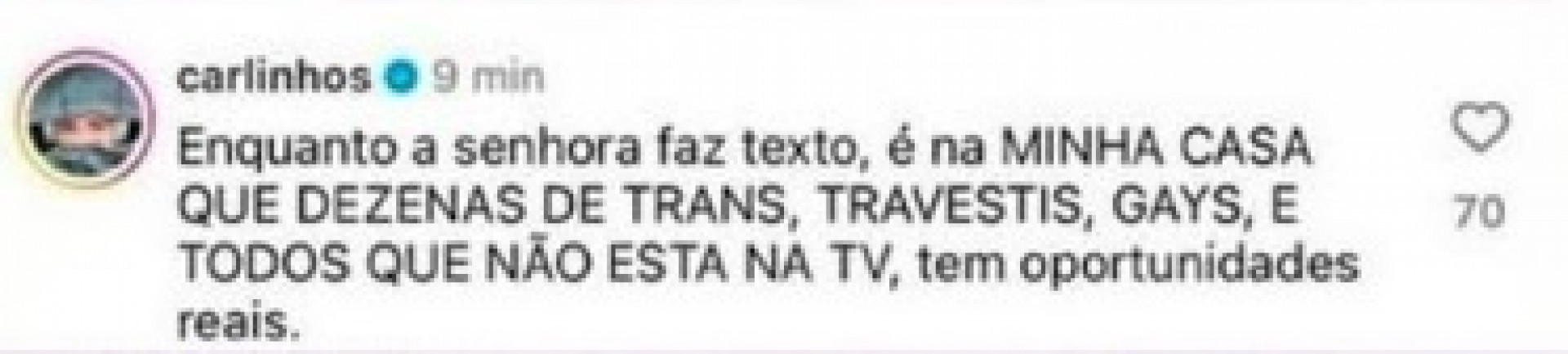 Carlinhos Maia rebateu postagem de Déa Lúcia  - Reprodução/Internet