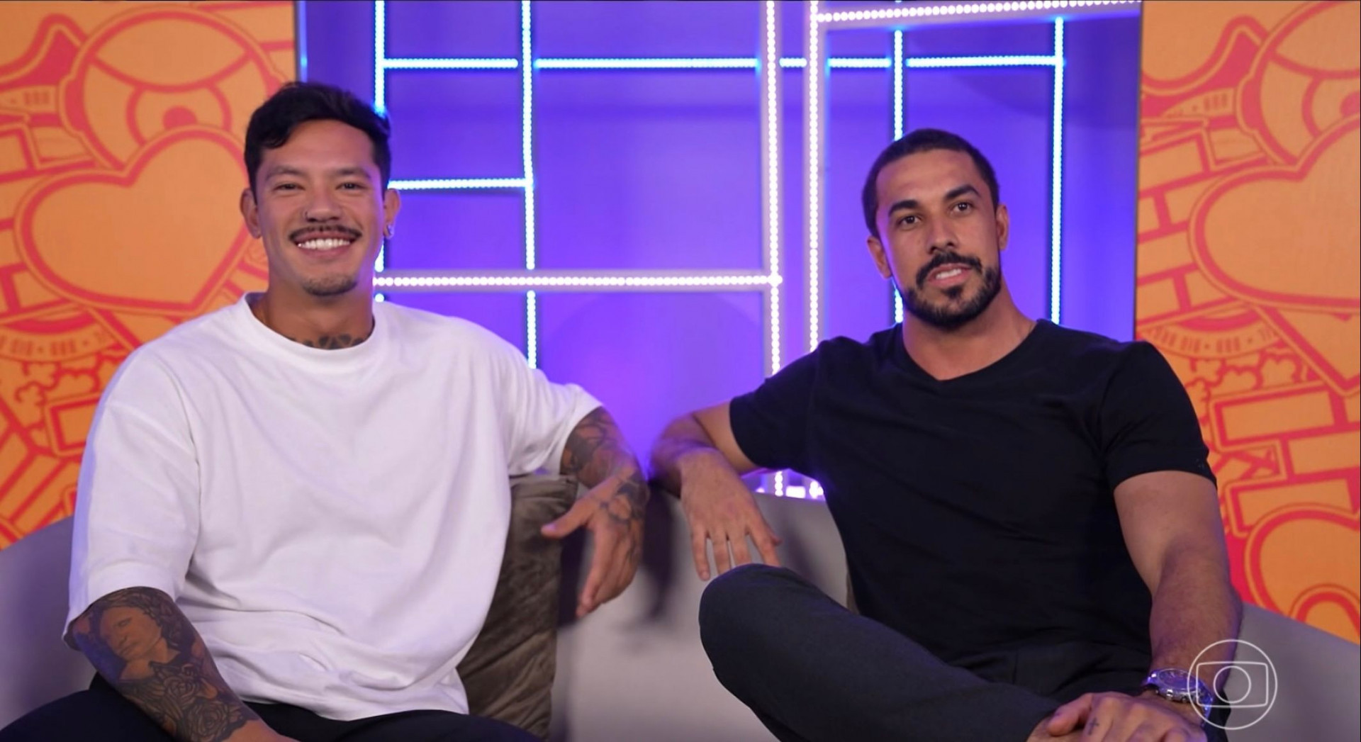 Gabriel e Maike  - Reprodução/Globo