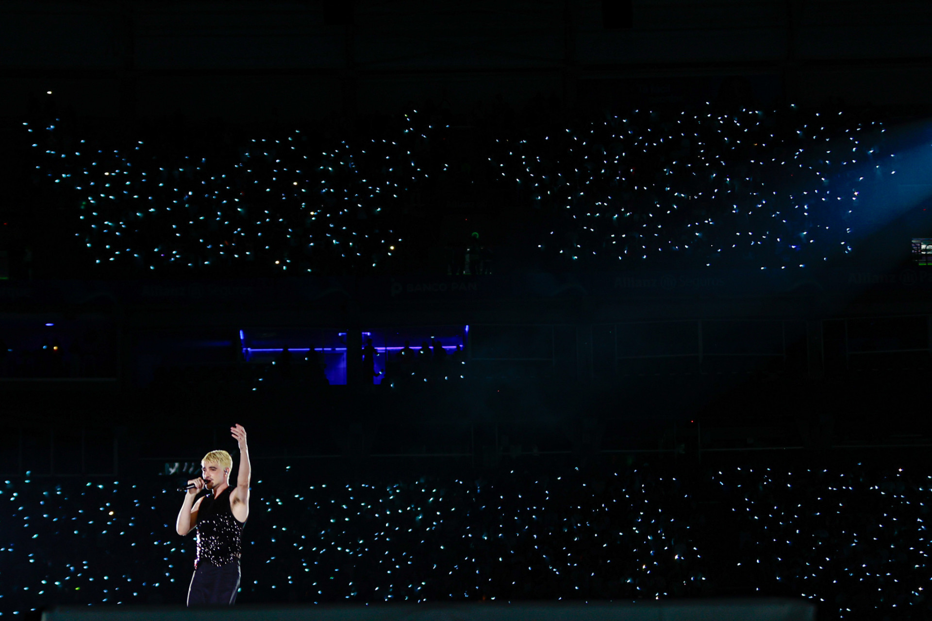 Jão durante show no Allianz Parque, em São Paulo -   Van Campos/ AgNews