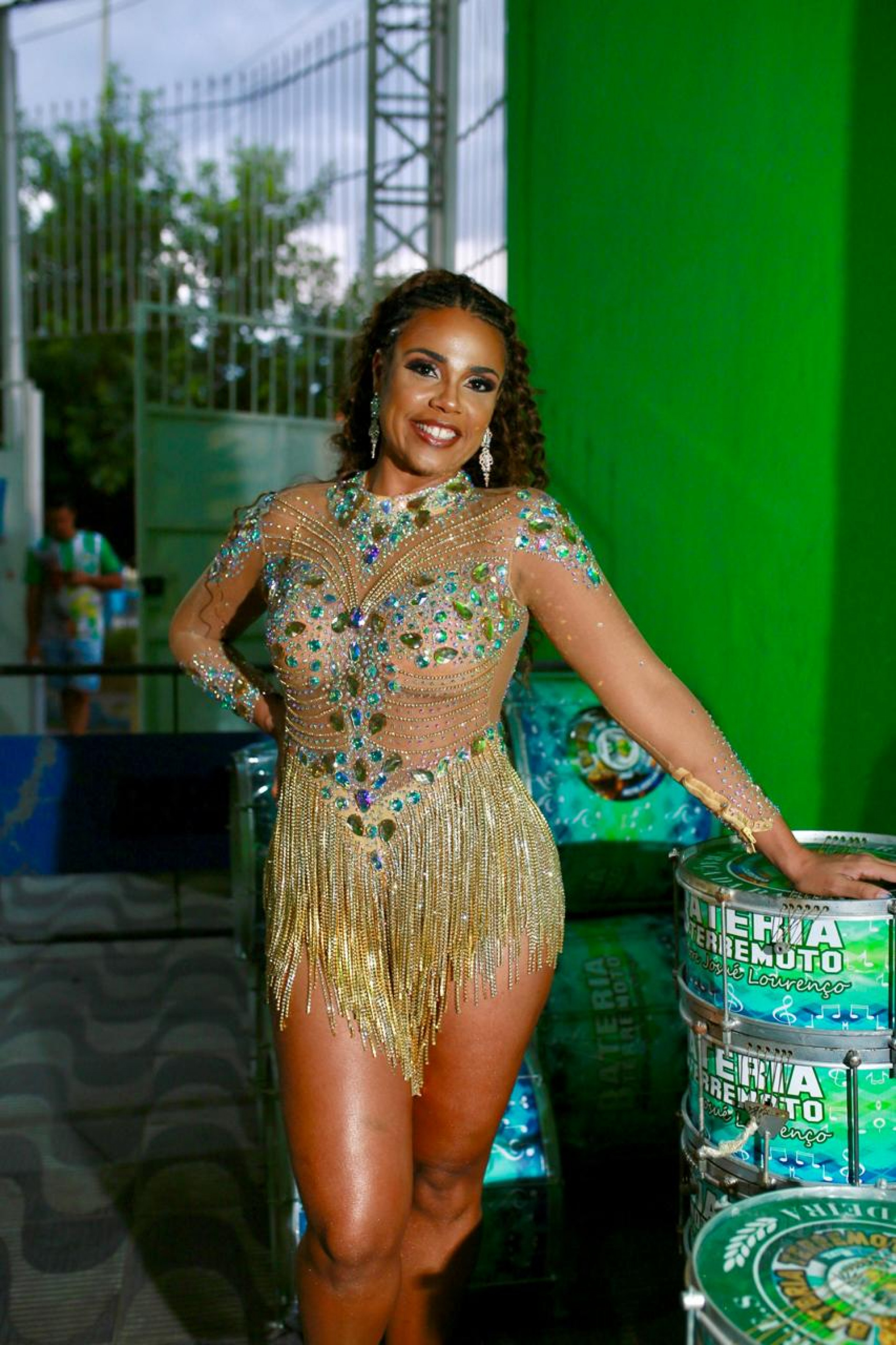 Rainha de bateria Nathalia Brito