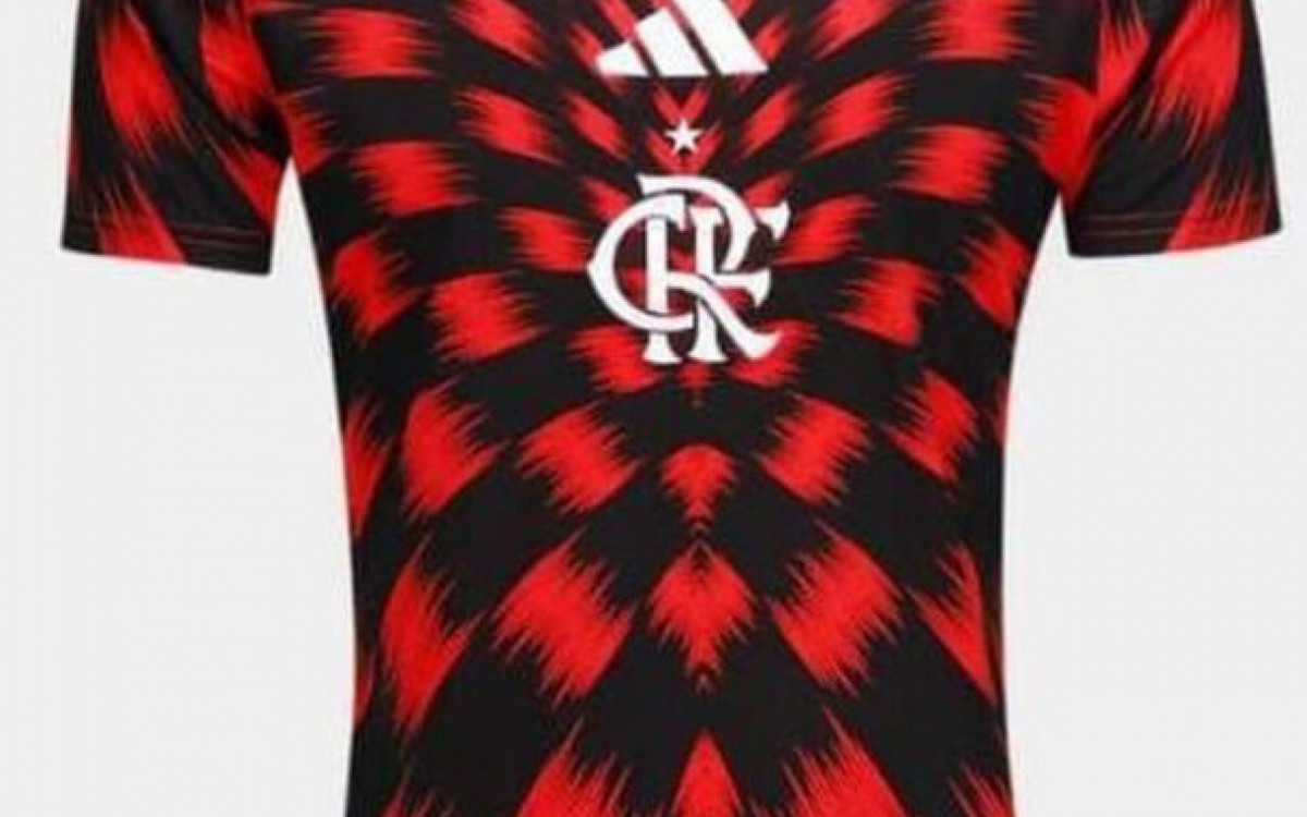 Nova camisa pr&eacute;-jogo do Flamengo para 2025 causa pol&ecirc;mica; veja