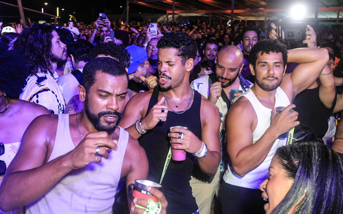 Samuel de Assis, Felipe Veloso e Amaury Lorenzo
