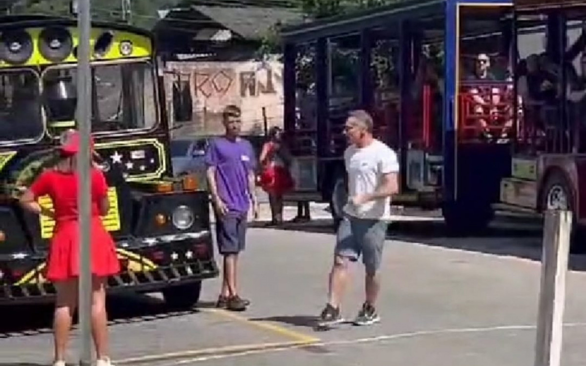 O trenzinho é uma das atrações turísticas de Teresópolis