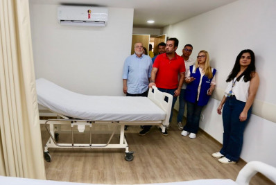 Governador vistoria obras de construção do Hospital de Oncologia de Nova Friburgo