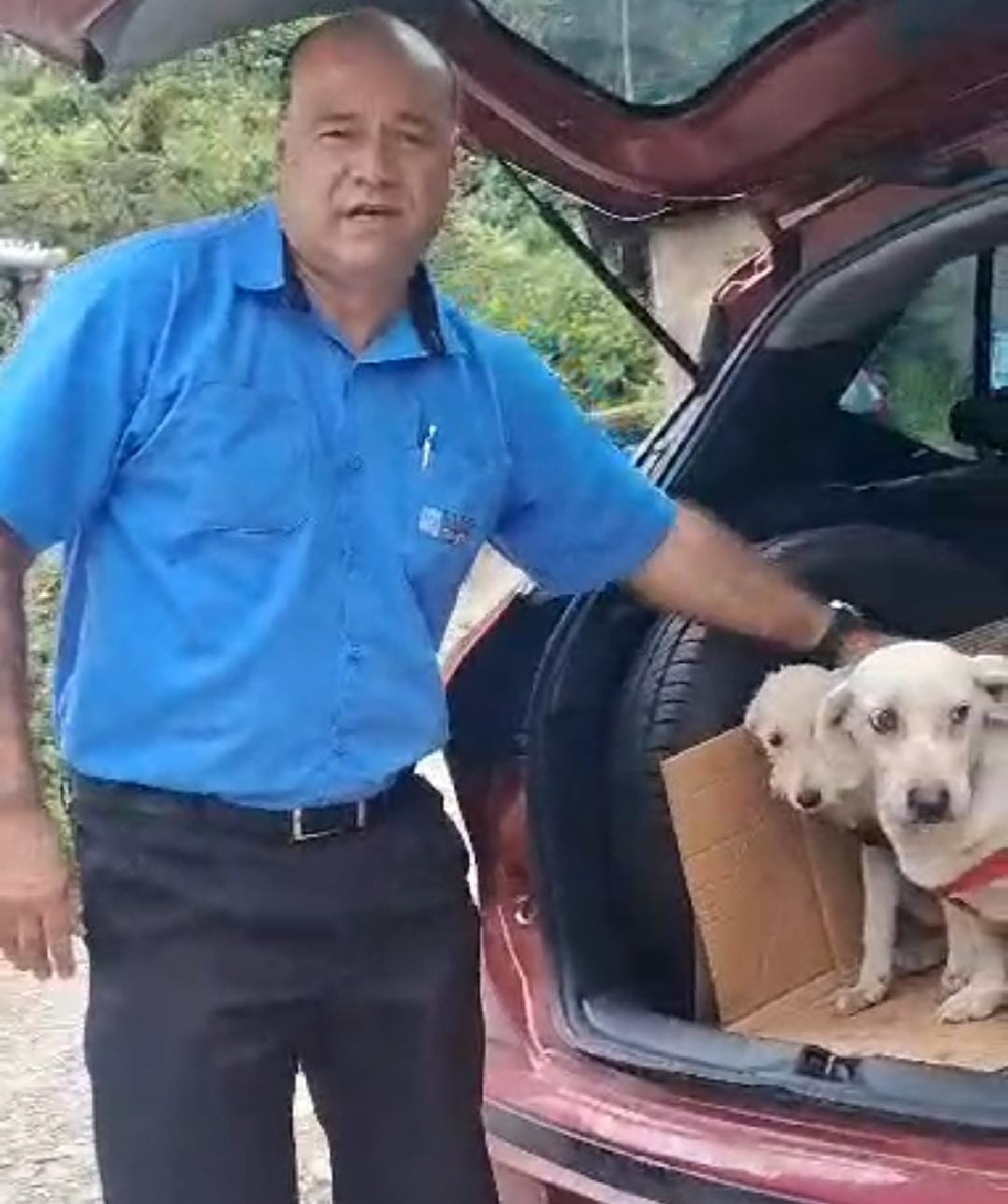 André Costa, motorista da Turp Transporte