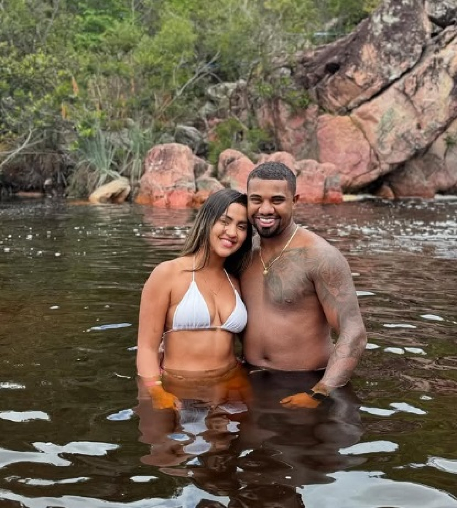 Adriana Paula e Davi Brito - Reprodução/Instagram