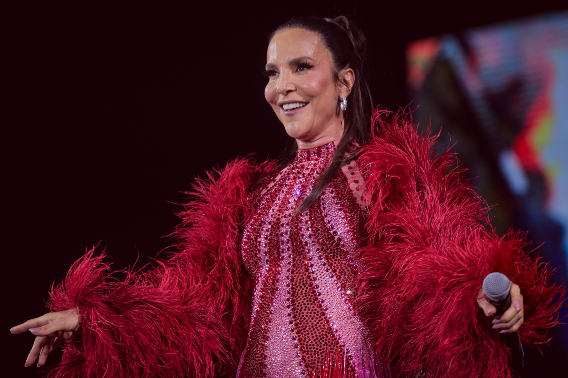 Ivete Sangalo durante show no Universo Spanta - Victor Chapetta / Agnews