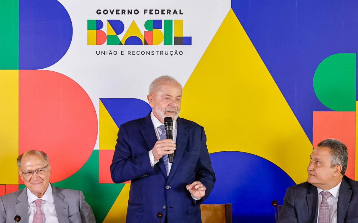 Presidente Lula durante reunião Ministerial - Ricardo Stuckert / PR