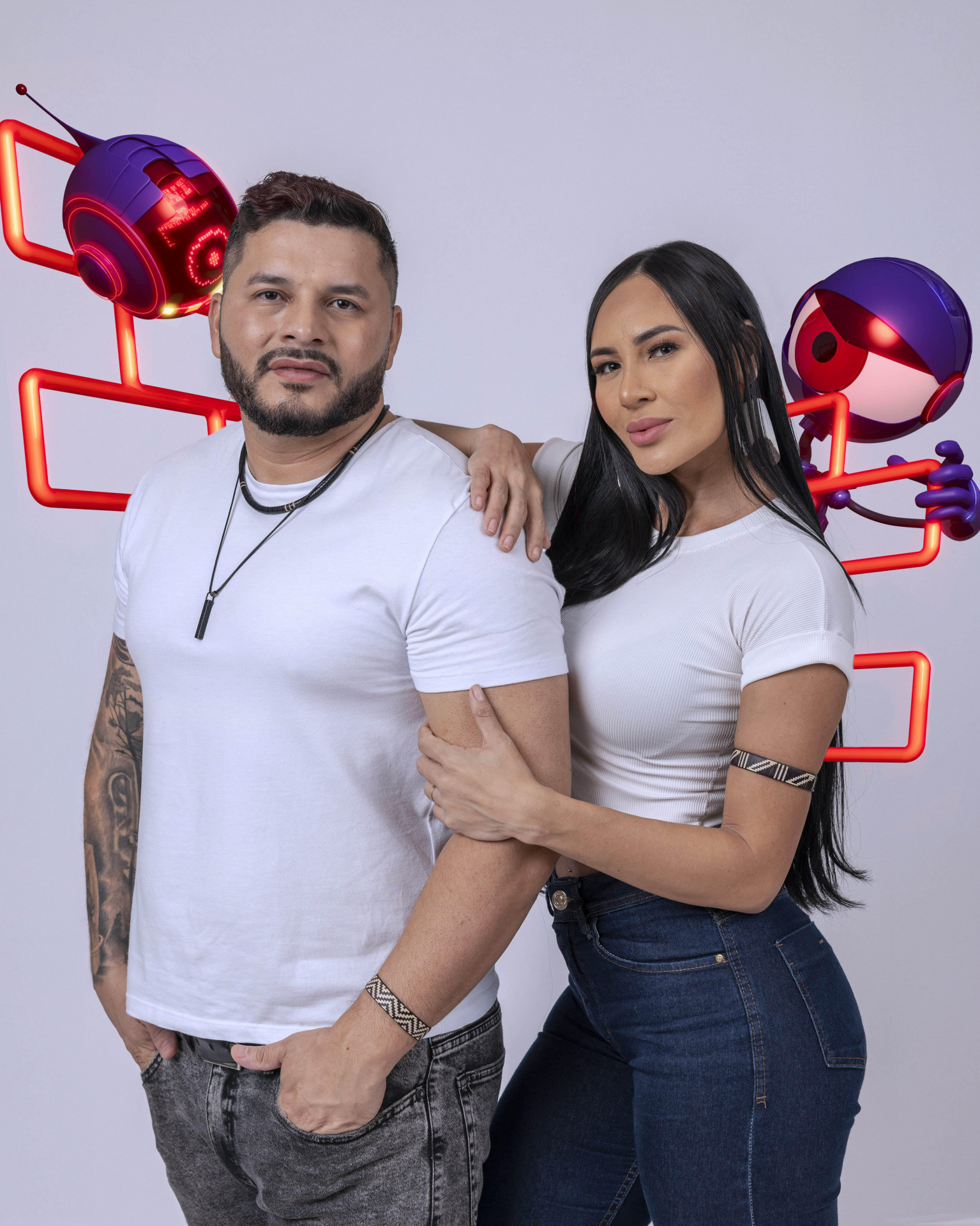 Marcelo e Arleane  - Fabio Rocha/TVGlobo