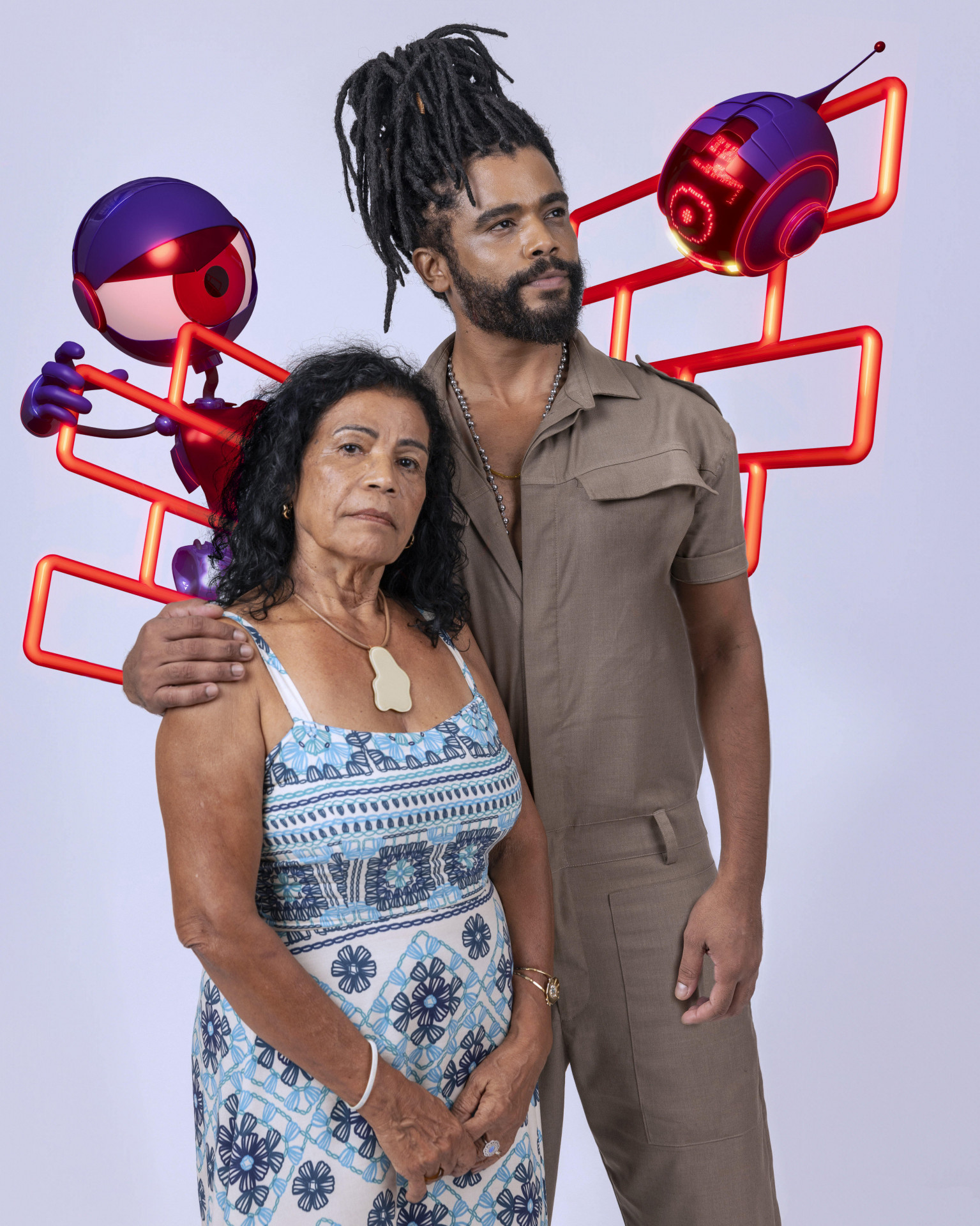 Vilma e Diogo  - Fabio Rocha/TVGlobo