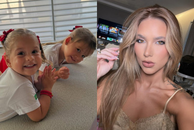 Filhas de Virginia Fonseca chamam atenção ao exibir mochilas no primeiro dia de aula: 'Personalidade'