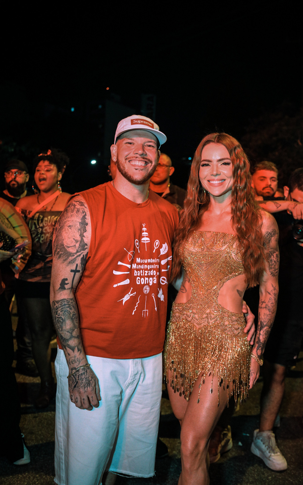 Ferrugem e Thaís Vasconcellos